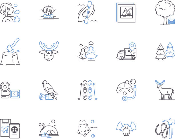 野生自然之旅概述图标收集图片下载