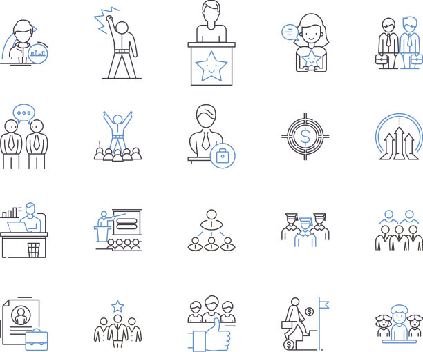 业务和管理概述图标图片下载