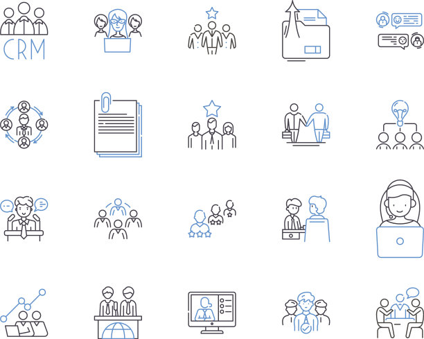 管理会议图标提纲集合图片下载