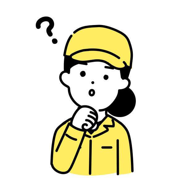 可爱人物插画系列_女工_问题图片下载