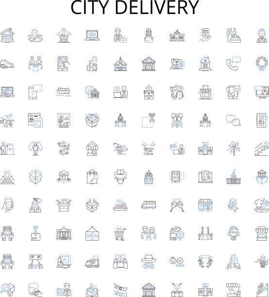 城市交付大纲图标收集城市图片下载