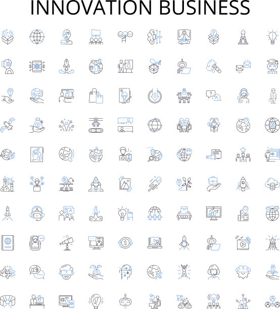 创新业务大纲图标集合图片下载