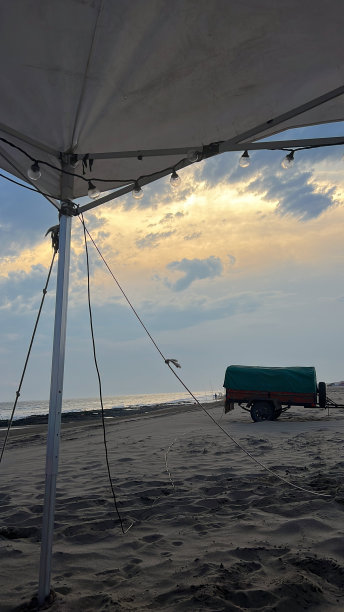 布宜诺斯艾利斯省的Claromeco海滩图片下载