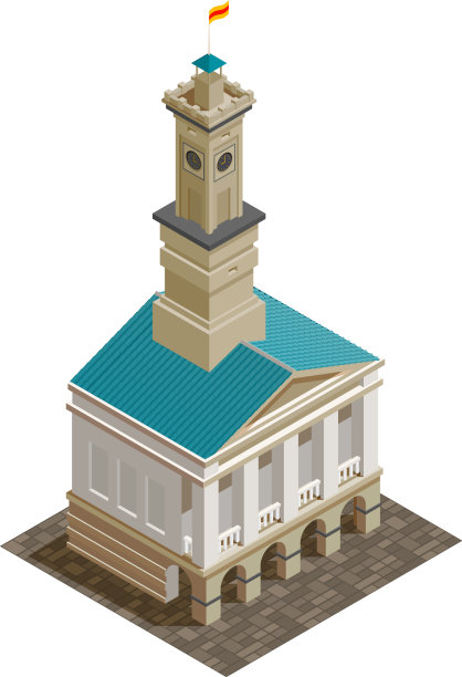 中世纪市政厅图片下载