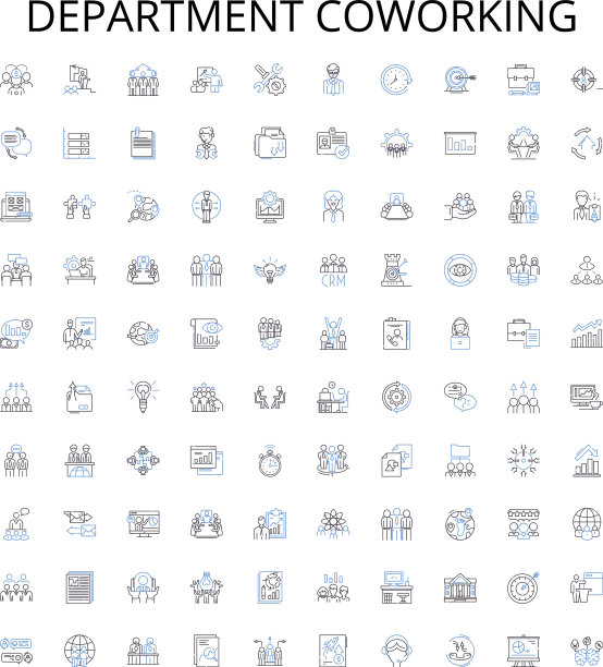 部门联合办公大纲图标收集图片下载