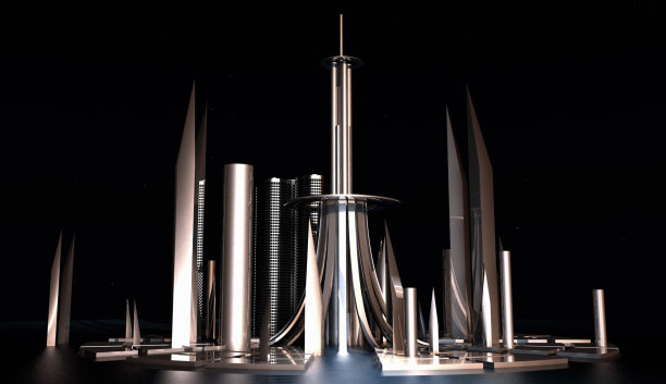 光明的未来之城图片下载