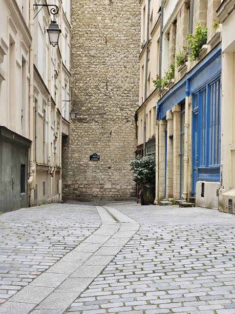 巴黎老街图片下载