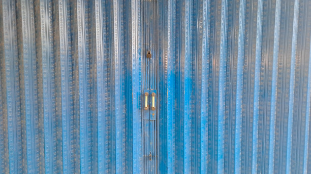 卷帘门钢纹纹理图片下载