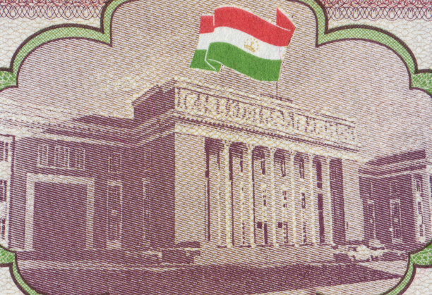 最高会议大楼(塔吉克斯坦)纸币图案设计图片下载