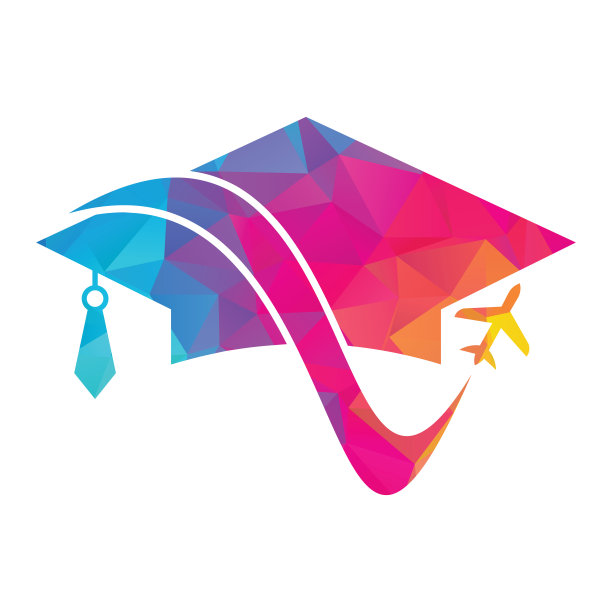 研究旅游标志设计向量。图片下载