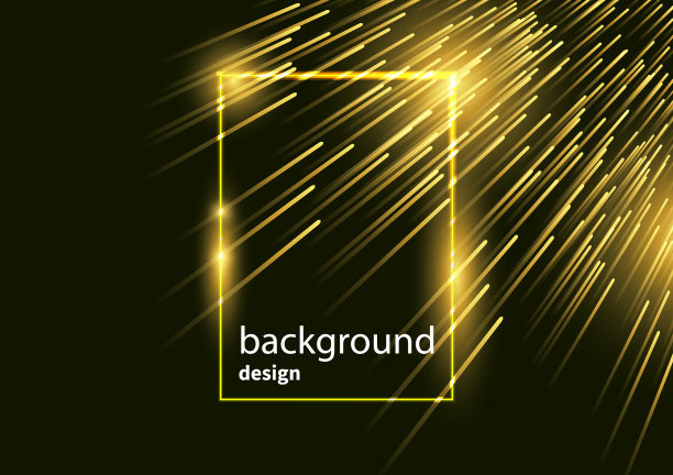 金色背景图像横幅设计广告媒体图片下载