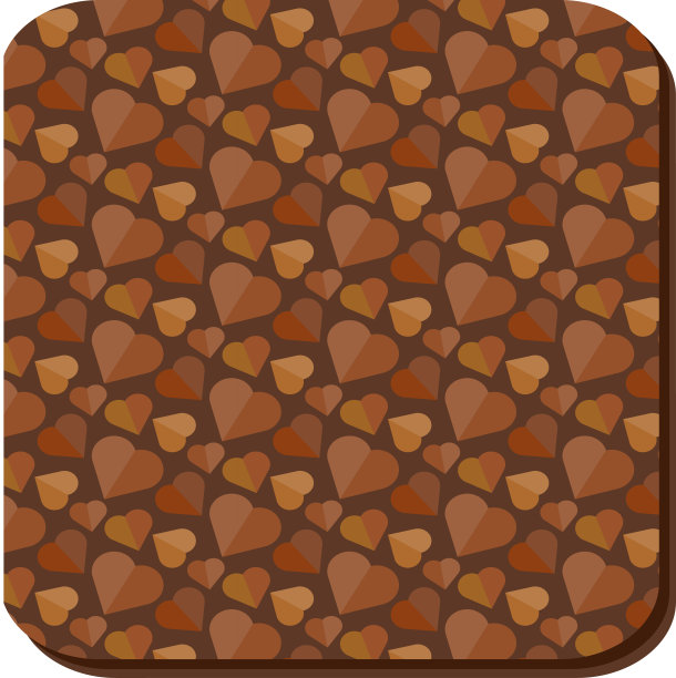 甜饼干扁平粉彩插图图片下载