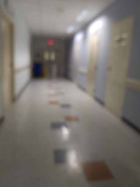 诊所里空荡荡的走廊图片下载