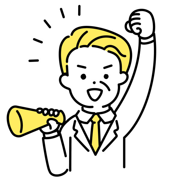 萌人插画系列_上班族_长者_支持图片下载