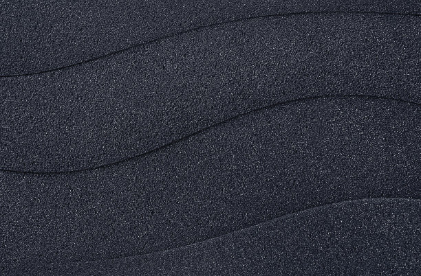 黑色泡沫海绵表面纹理图片下载