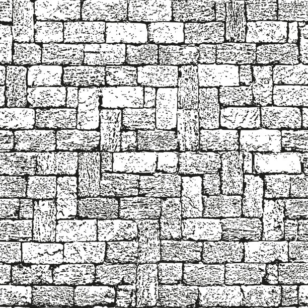 旧砖墙风化表面矢量纹理背景图片下载