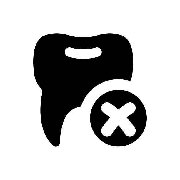 牙齿移除图标图片下载