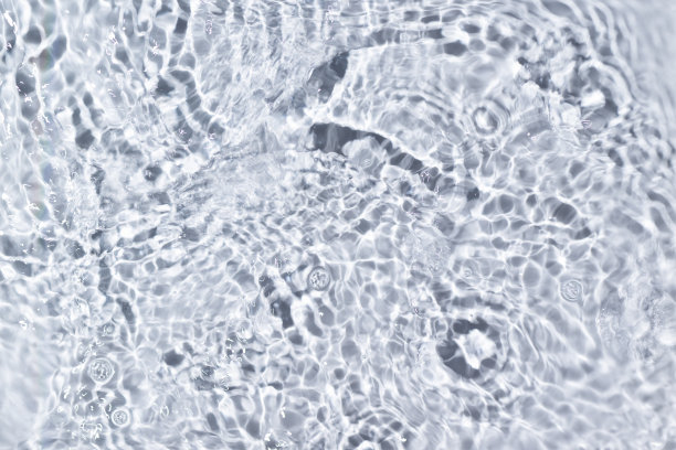 水波背景俯视图。图片下载
