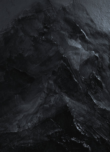 深色背景纹理。岩石纹理。抽象的垃圾石背景。三维渲染图片下载