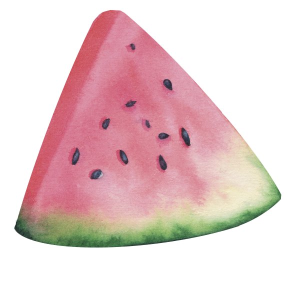 西瓜水彩图片下载