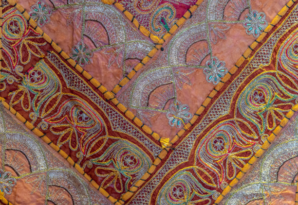 东方艺术纹理的细节图片下载