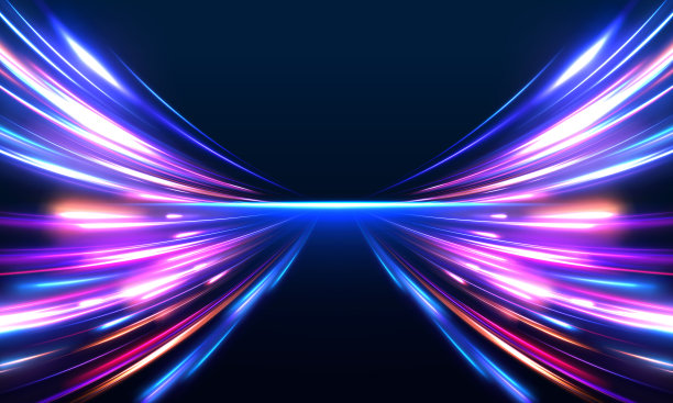 道路上速度运动的抽象图像。图片下载