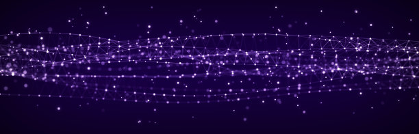 未来的DNA结构。分子之间的波浪式流动。医学概念。3 d渲染。图片下载