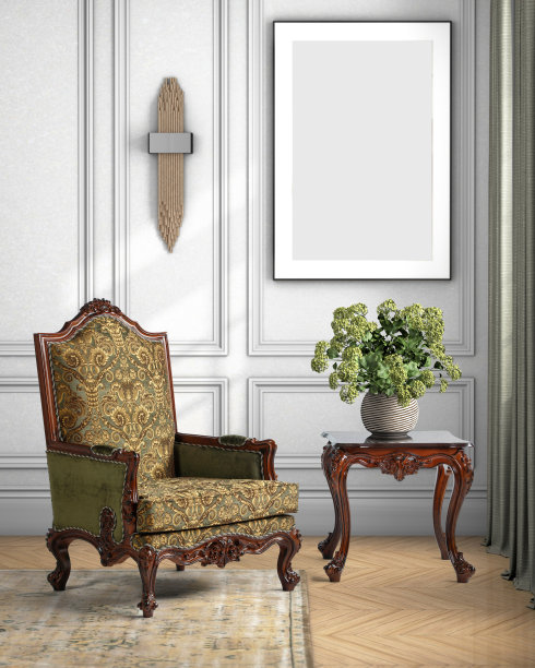 经典家具，经典内饰图片下载