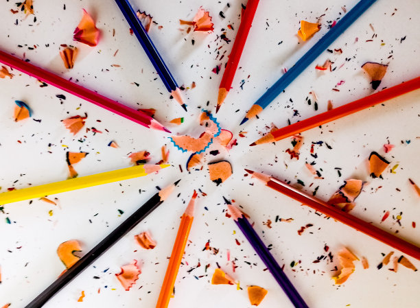 彩色铅笔图片下载