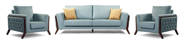 现代家具，现代沙发和扶手椅图片下载