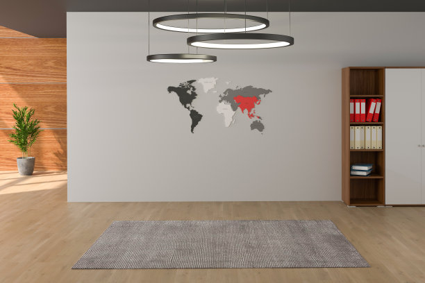 办公室室内设计，自由空间室内设计图片下载