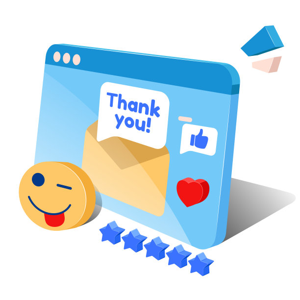 消息。谢谢你！带有打开信息的电脑屏幕的三维模型。图片下载