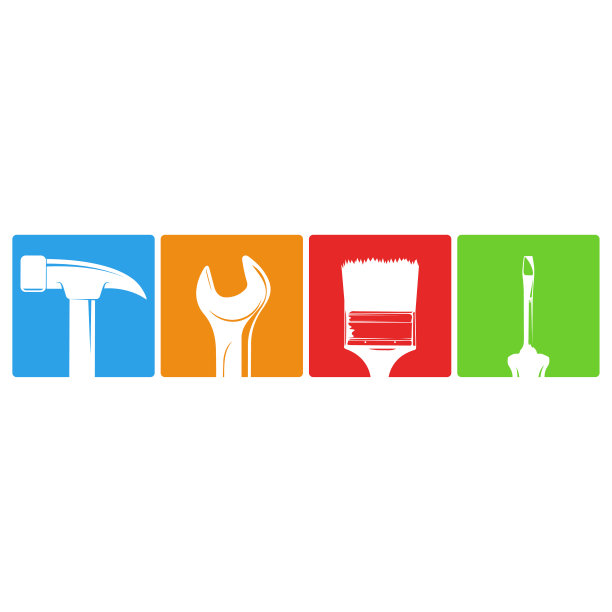 符号图标工具的维修和建设图片下载