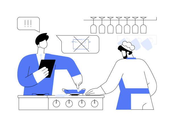 卫生检查抽象概念矢量插图。图片下载