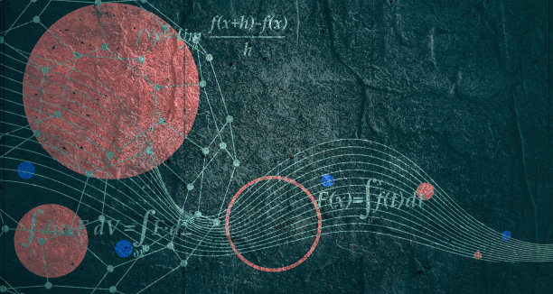 线条图案背景表示。科学技术图片下载