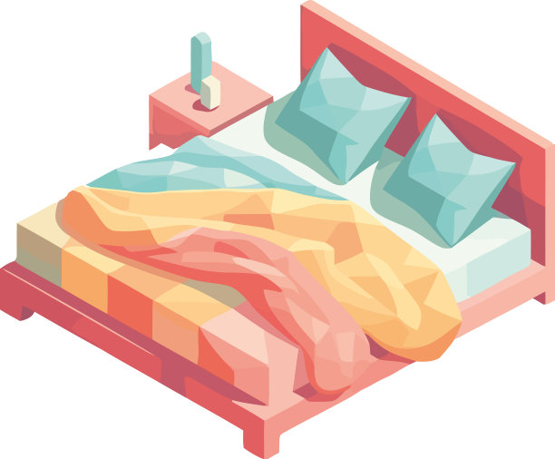 舒适的床上用品为现代卧室图片下载