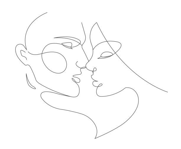 恋人的肉欲之吻连绵不绝图片下载