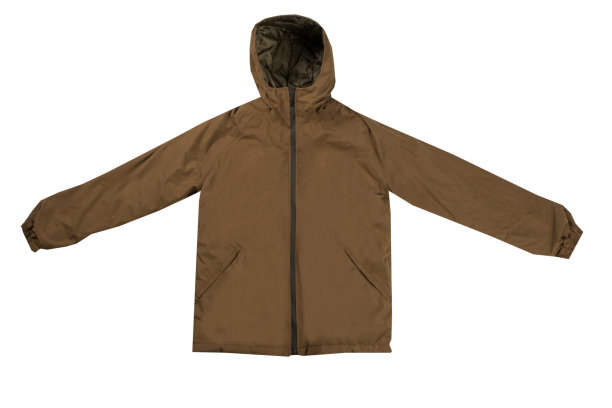 白色背景的迷彩猎人夹克图片下载