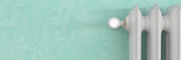 全景散热器恒温器3d渲染图片下载