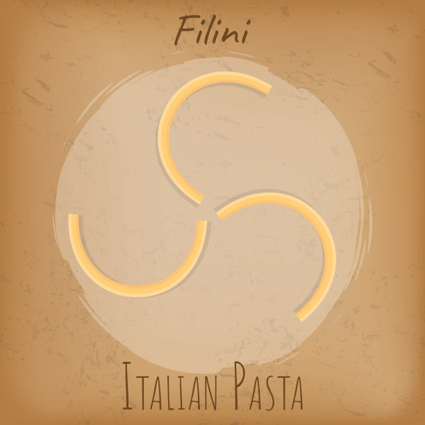 意大利面食国菜咖啡馆的横幅。设计商店广告，餐厅菜单，晚餐复古标志图片下载