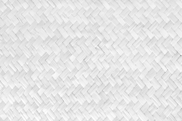 白色芦苇编织垫与复古风格的图案为背景和设计艺术作品。图片下载