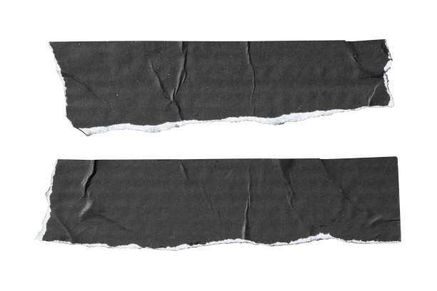 两张撕破的黑纸图片下载