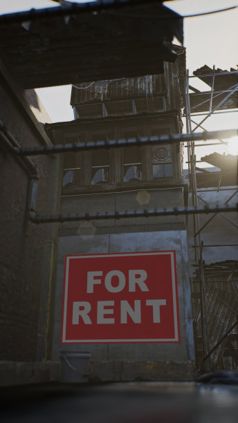 出租-旧废墟房屋出租图片下载