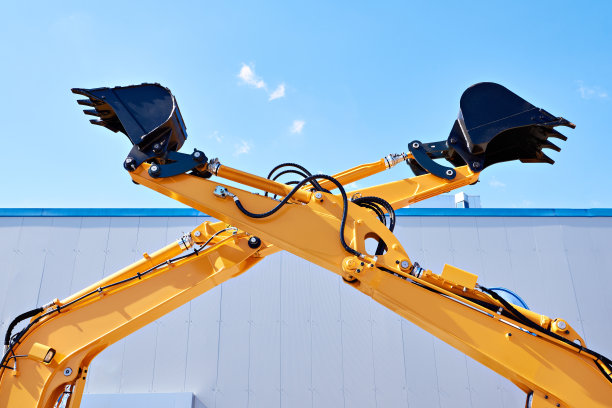 斗式施工挖掘机图片下载