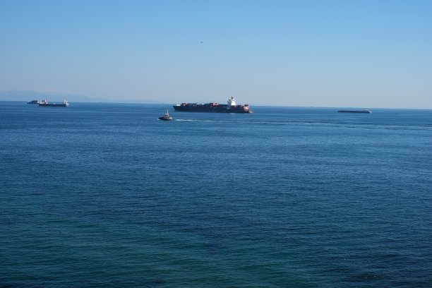 海洋运输和集装箱船图片下载