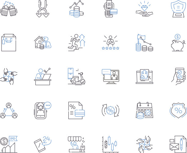 特别交易线图标收集折扣图片下载