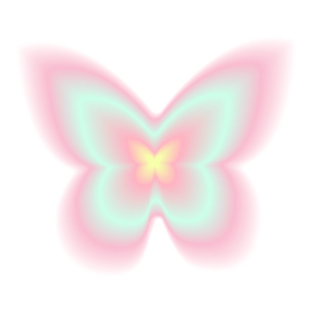 带有模糊千年虫效果的贴纸。抽象的几何形状在时尚的复古风格图片下载