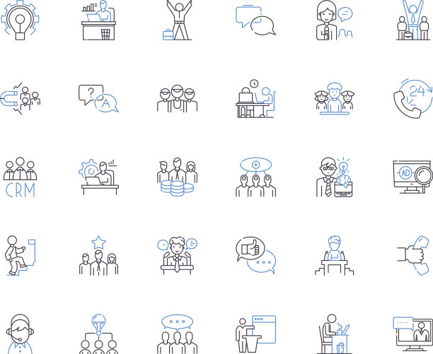 职业线图标收集呼叫图片下载