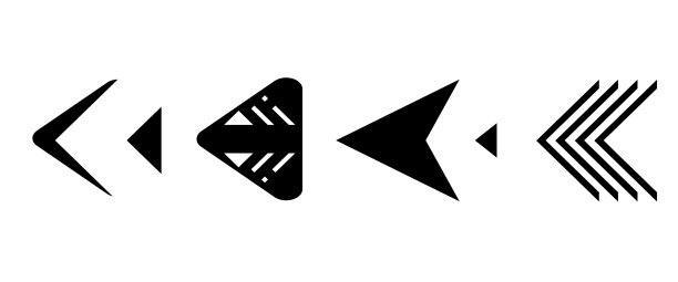 黑色箭头向量集合。箭头矢量插图和集合。箭头矢量图标。图片下载