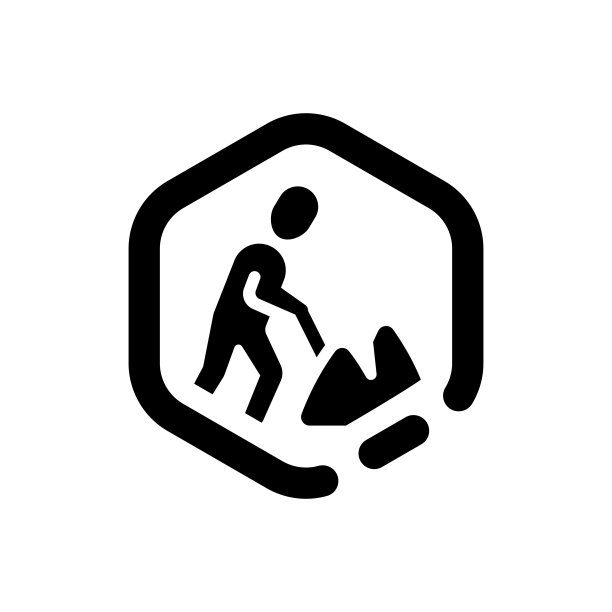 建筑工人工程图标图片下载